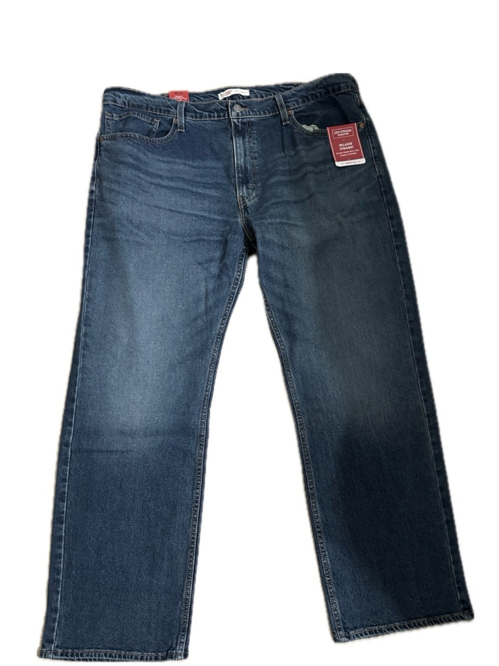 Levi's Relaxed Straight Jeans Dark wash denim, pants for men, NWT, size 42*32